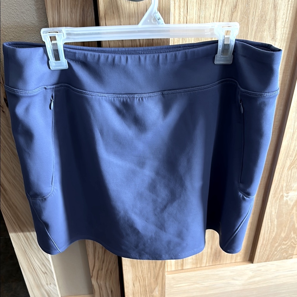 Stylish Blue Athletic Skirt